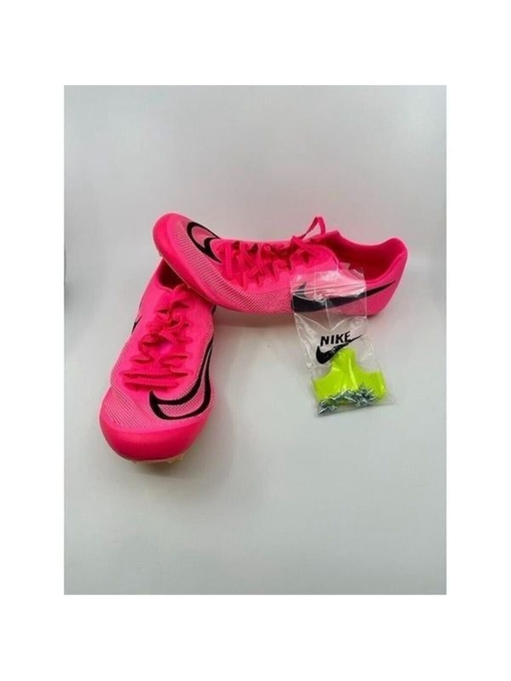 Nike Zoom Ja Fly 4 Hyper Pink Black With Track Spikes Mens Size 12 DR2741-600